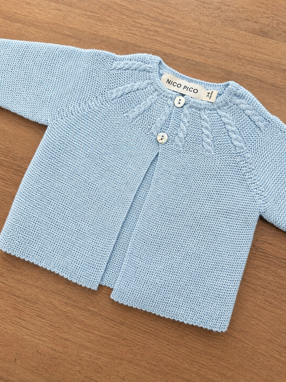 Baby Blue Summer Cardigan