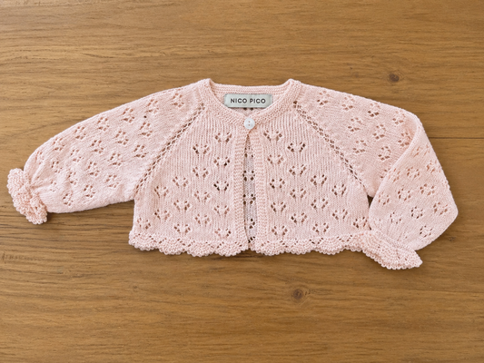 Powder Pink Summer Cardigan