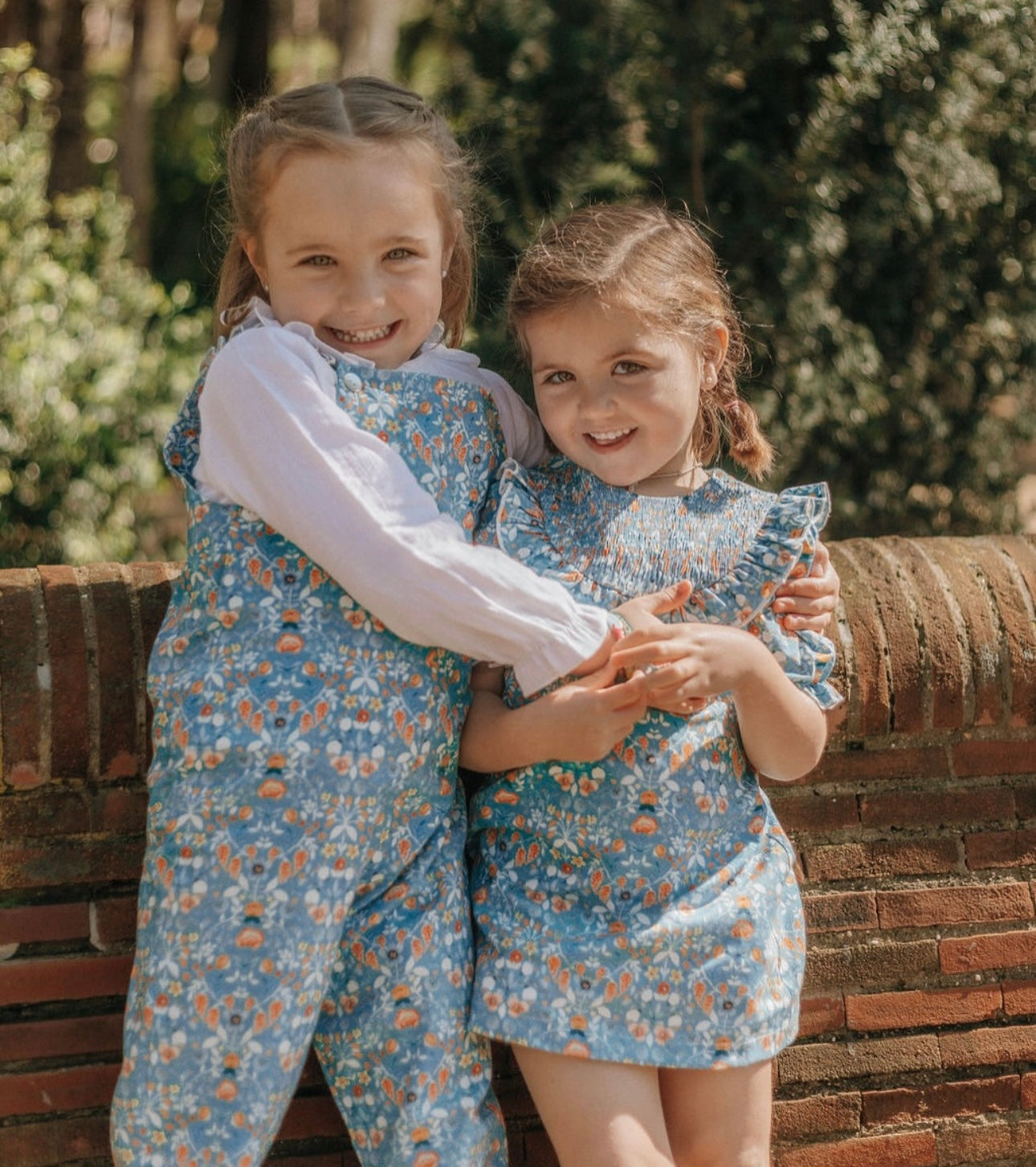 Floral Long Dungaree