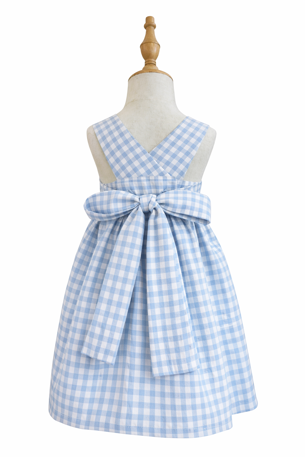 Dress Castellana in Blue Vichy