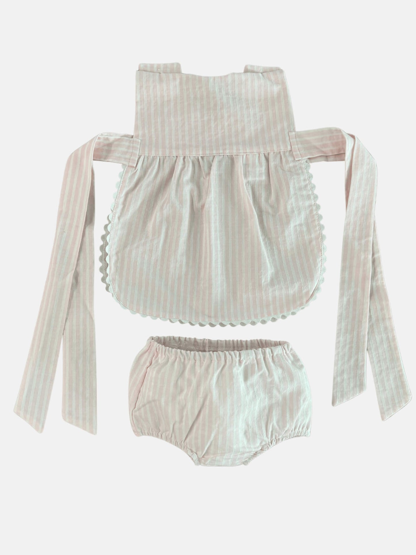 Set Madrid in Classic Pink Stripes