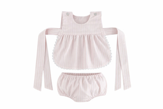 Set Madrid in Classic Pink Stripes