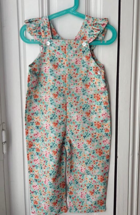 Primavera Floral Long Dungaree