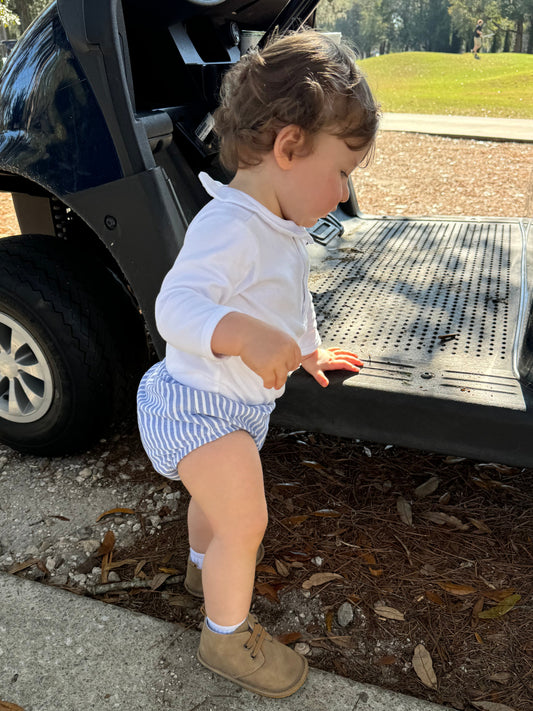 Bloomer Retiro in Classic Blue Stripes