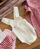 Romper Cibeles in White Muslin