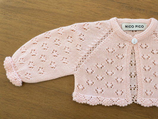 Powder Pink Summer Cardigan