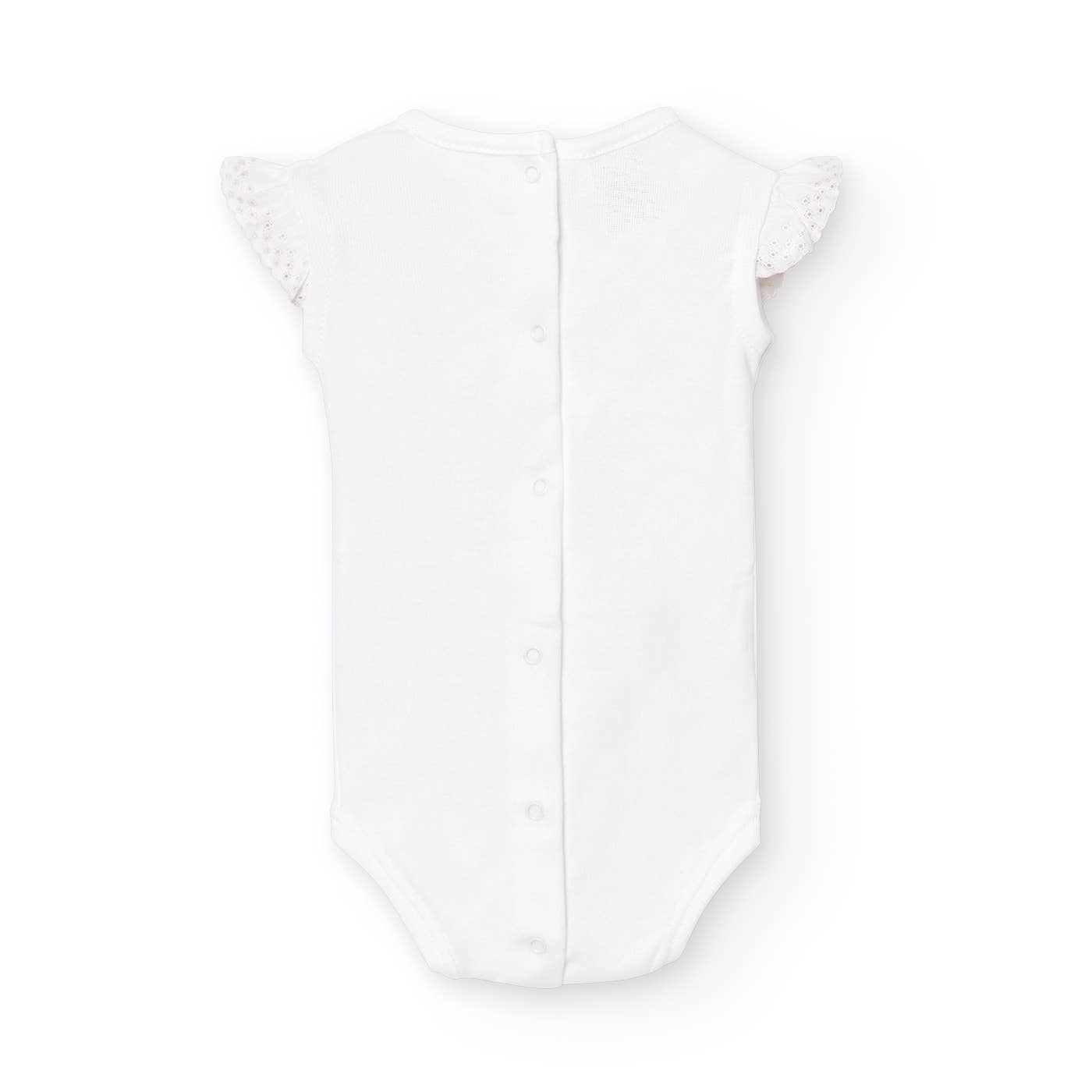 Lace Up Baby Girl Bodysuit