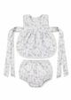 Set Madrid in Blue Azucena - Muslin Cotton