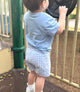 Prado Shorts in Blue Vichy