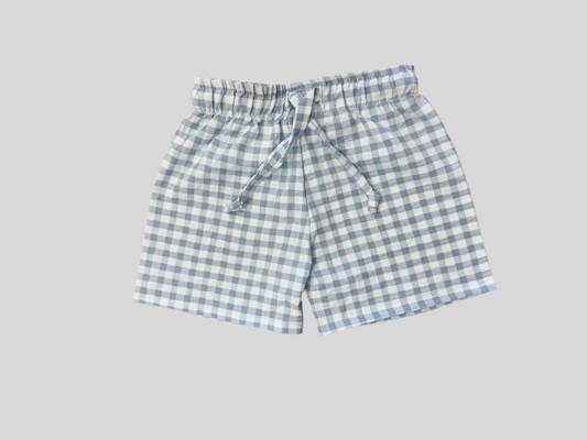 Prado Shorts in Blue Vichy