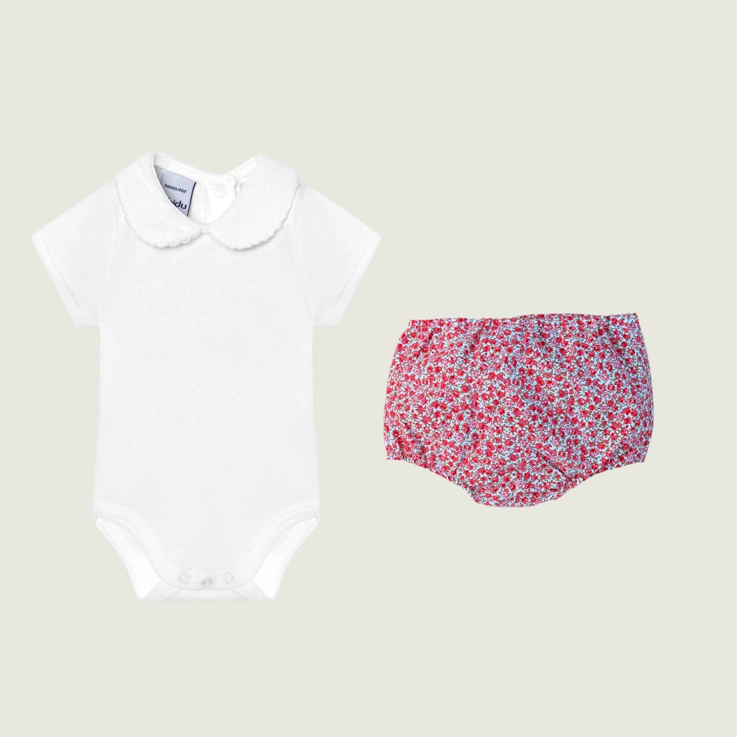 Pique Collar Set with Bloomer (Choose your print)