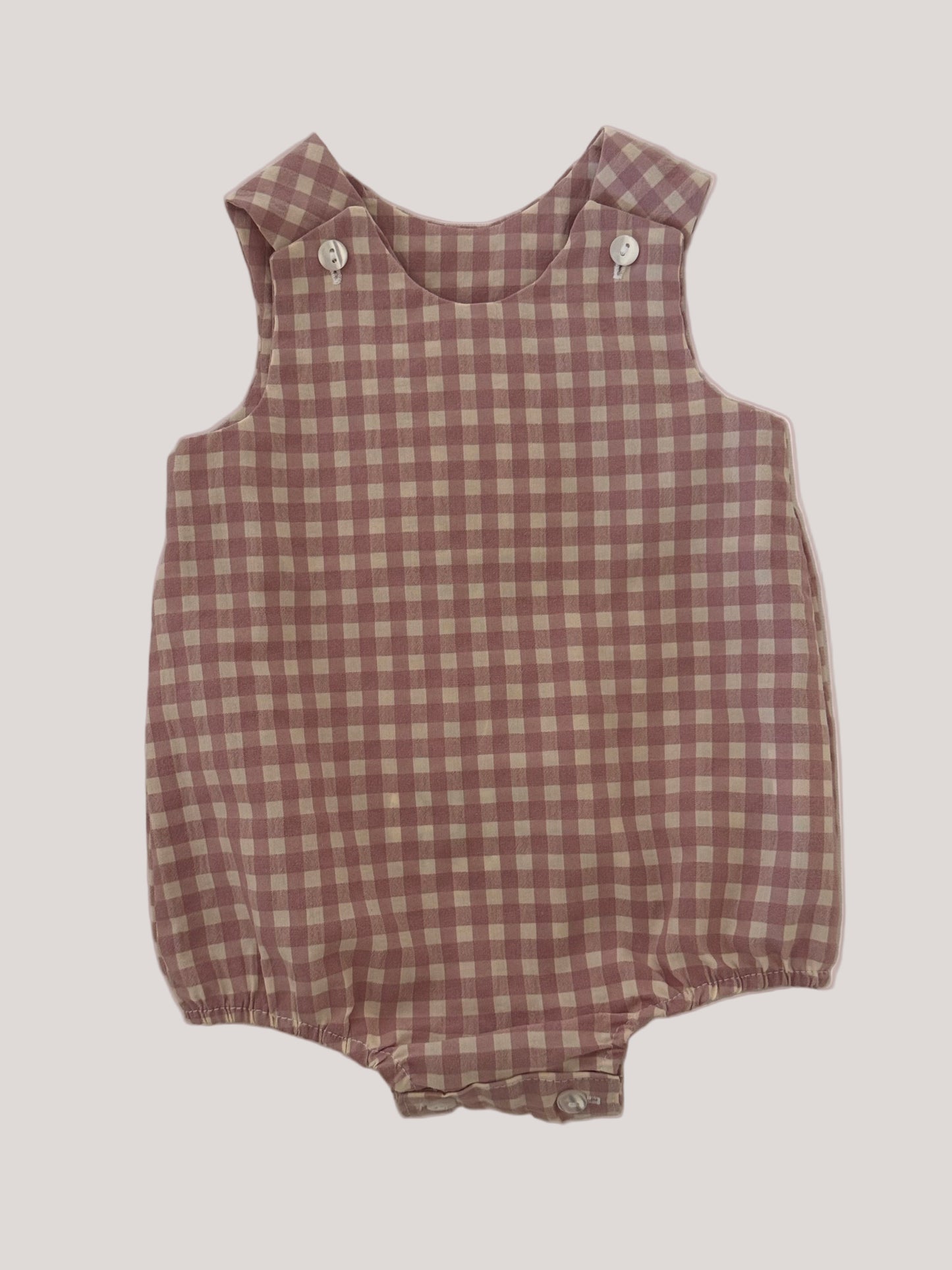 Romper Palacio in Pink Vichy