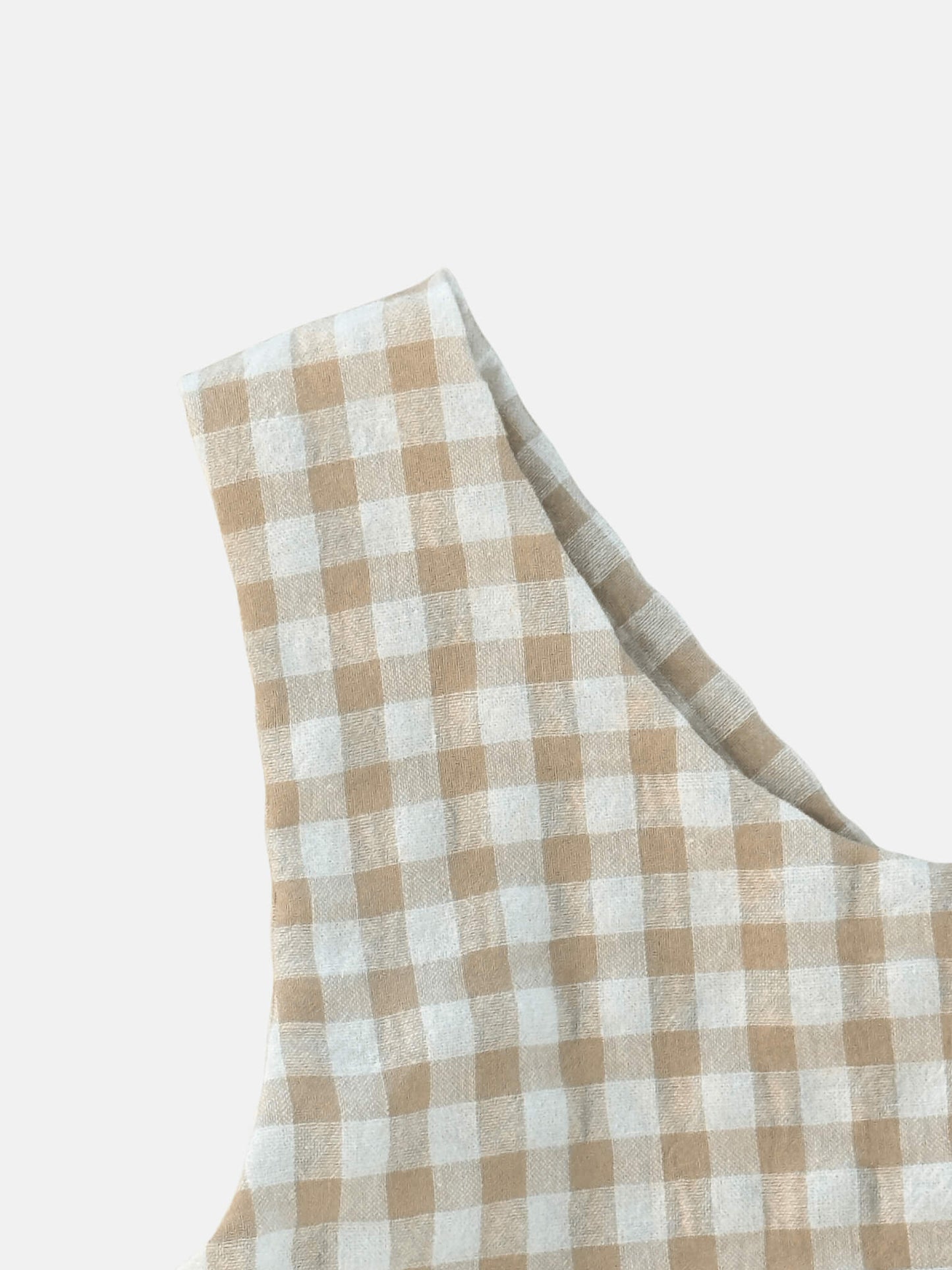 Dress Castellana in Natural Vichy