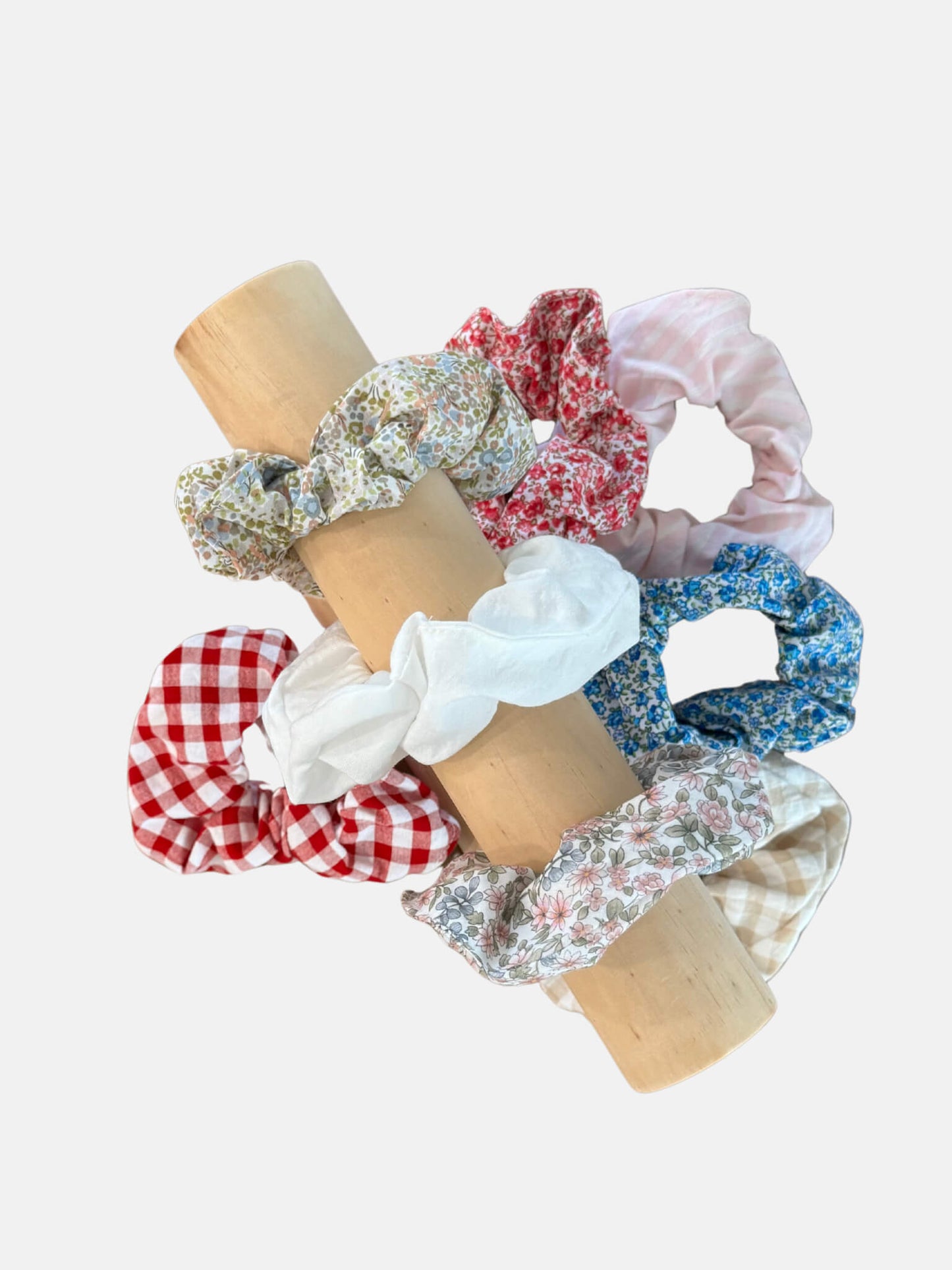 Hair Tie in Red Vichy