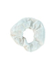 White Vichy hair tie