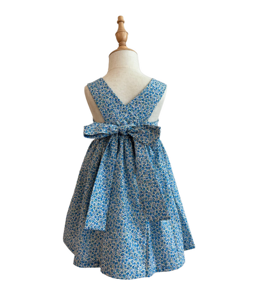 Dress Castellana in Blue Victoria