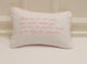 Embroidered Crib Cushion