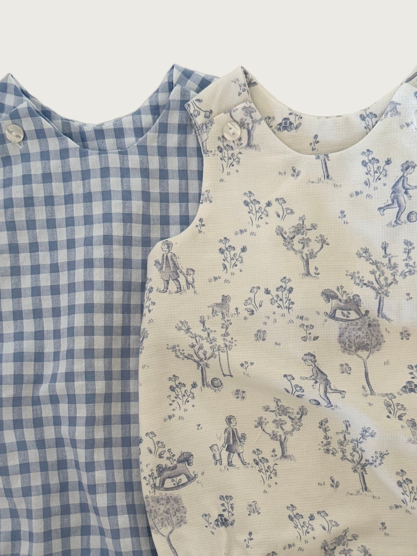 Romper Palacio in Blue Vichy