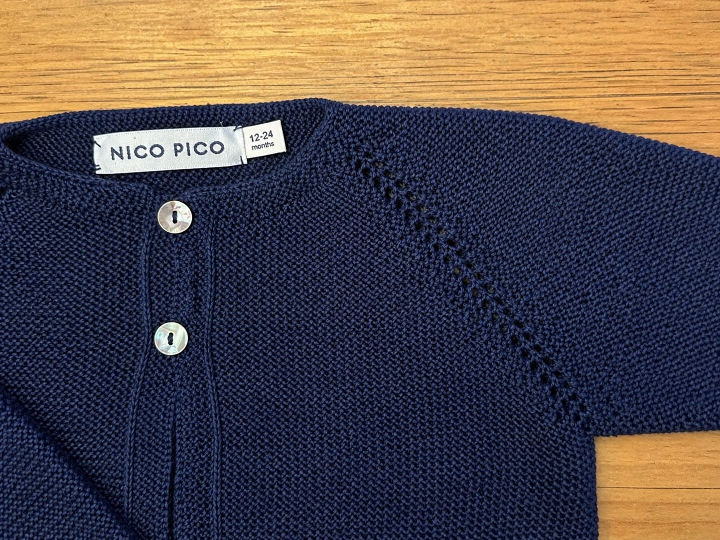 Navy Summer Cardigan