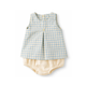 Set Salesas in Blue and Cream