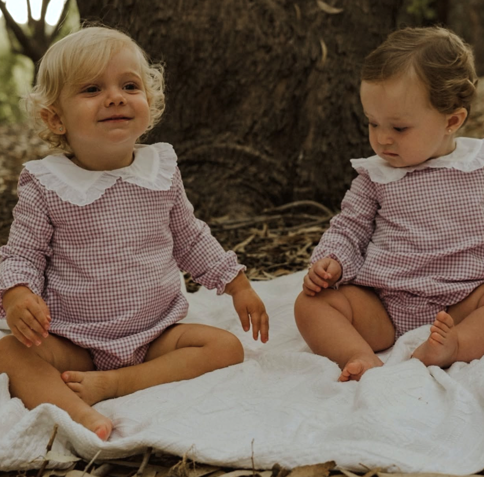 Carmen Vichy Romper