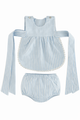 Set Madrid in Classic Blue Stripes