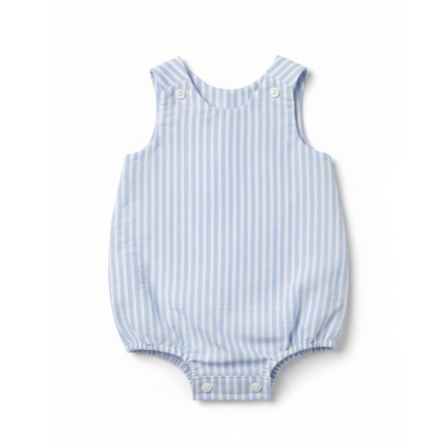 Romper Palacio in Classic Blue Stripes