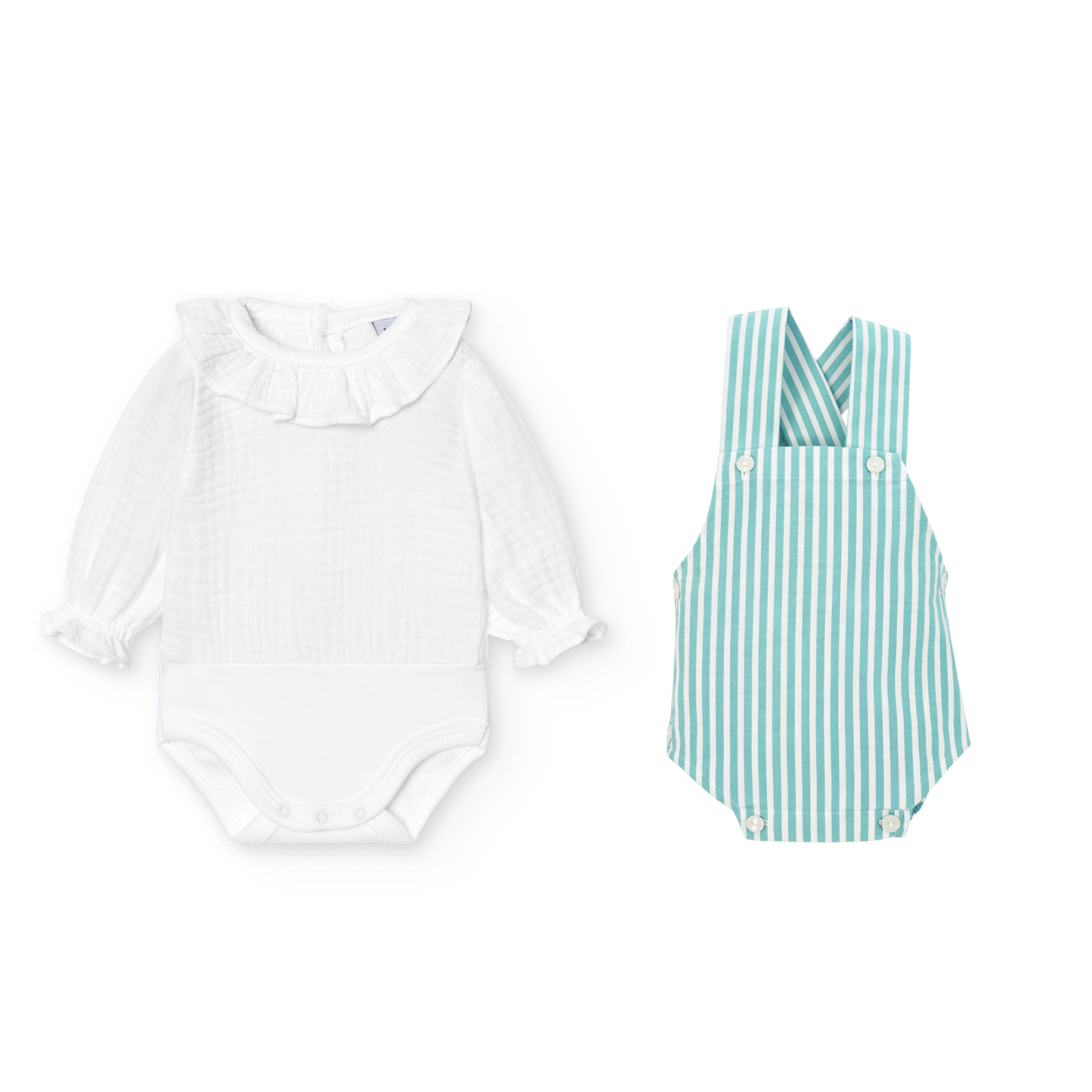 Blouse & Romper Set (Choose your print)