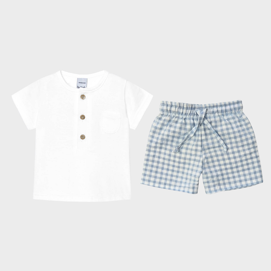 Boys Shirt and Shorts (Choose Print)