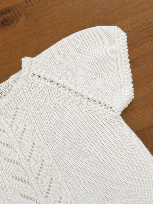 Angel Knit Romper
