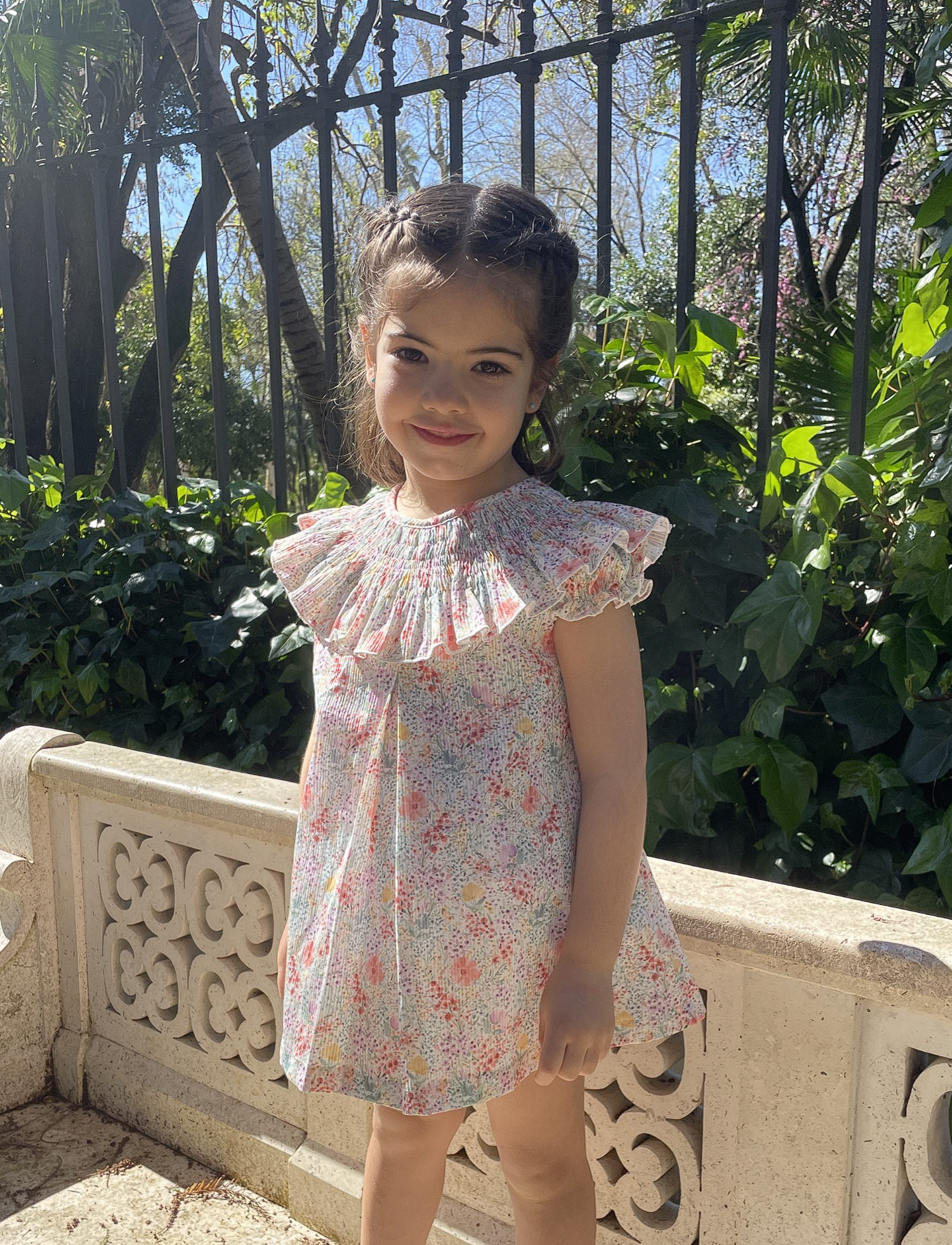 Carmona dress with bloomer